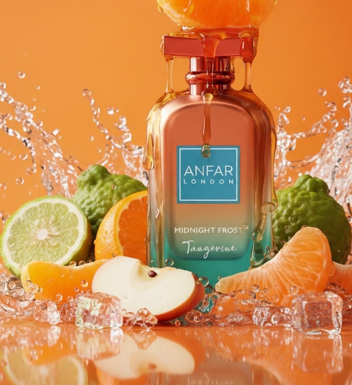 Midnight frost tangerine